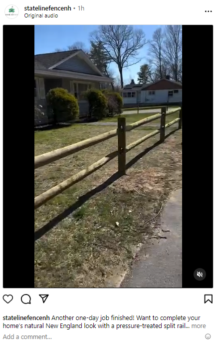 Featured Fence Industry Instagram Post from Today